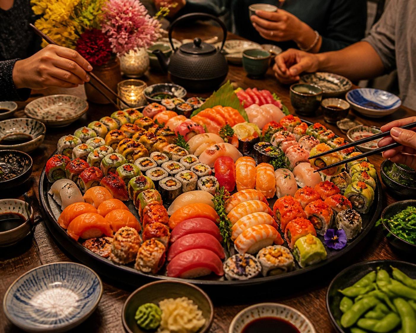 découvrez combien de sushis prévoir par invité grâce à notre guide pratique pour réussir votre repas et satisfaire tous vos convives.