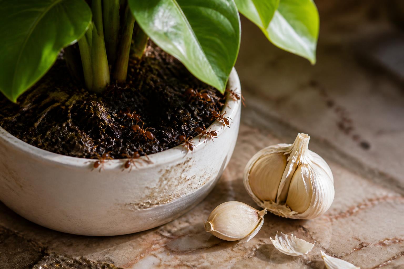 découvrez comment éliminer efficacement les fourmis dans vos plantes grâce à l'ingrédient naturel le plus puissant, une solution écologique et simple pour protéger votre jardin.