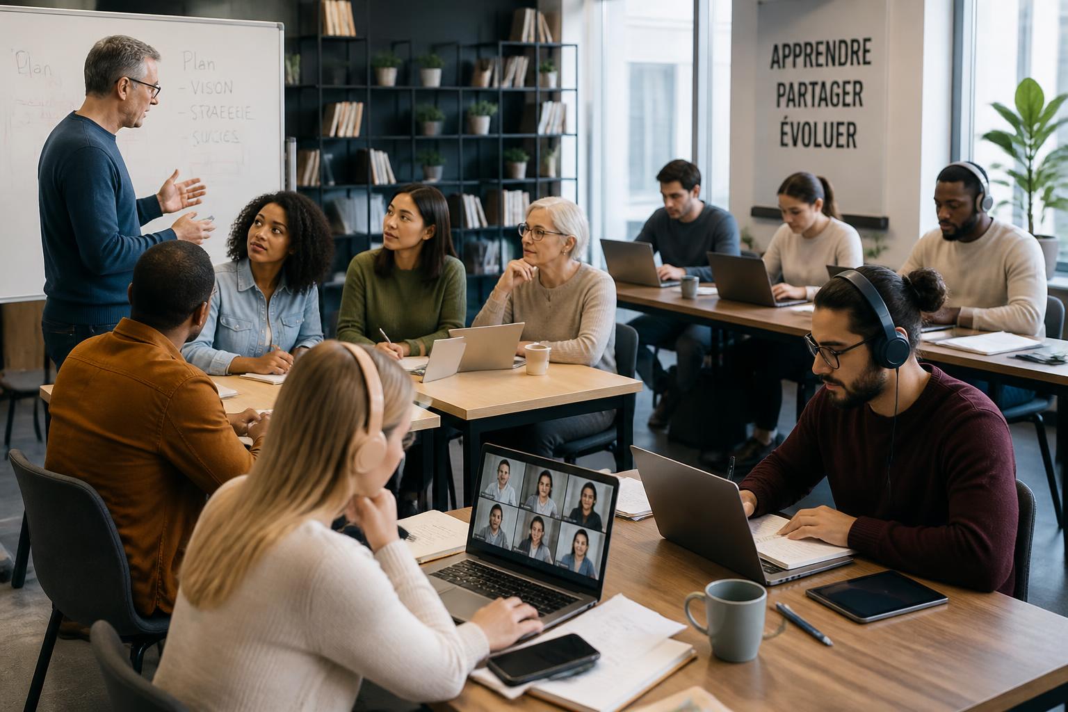 découvrez les avantages et inconvénients de la formation guidée et de l'apprentissage autodidacte pour choisir la méthode qui vous mènera au succès.