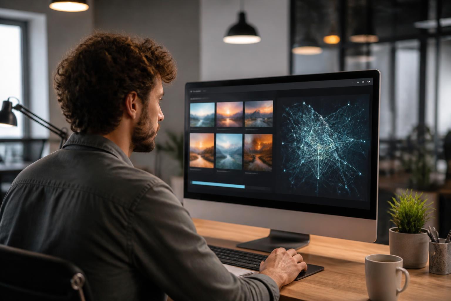 explorez krea ai, la plateforme innovante de création d'images générées par intelligence artificielle, pour des créations visuelles uniques et personnalisées.