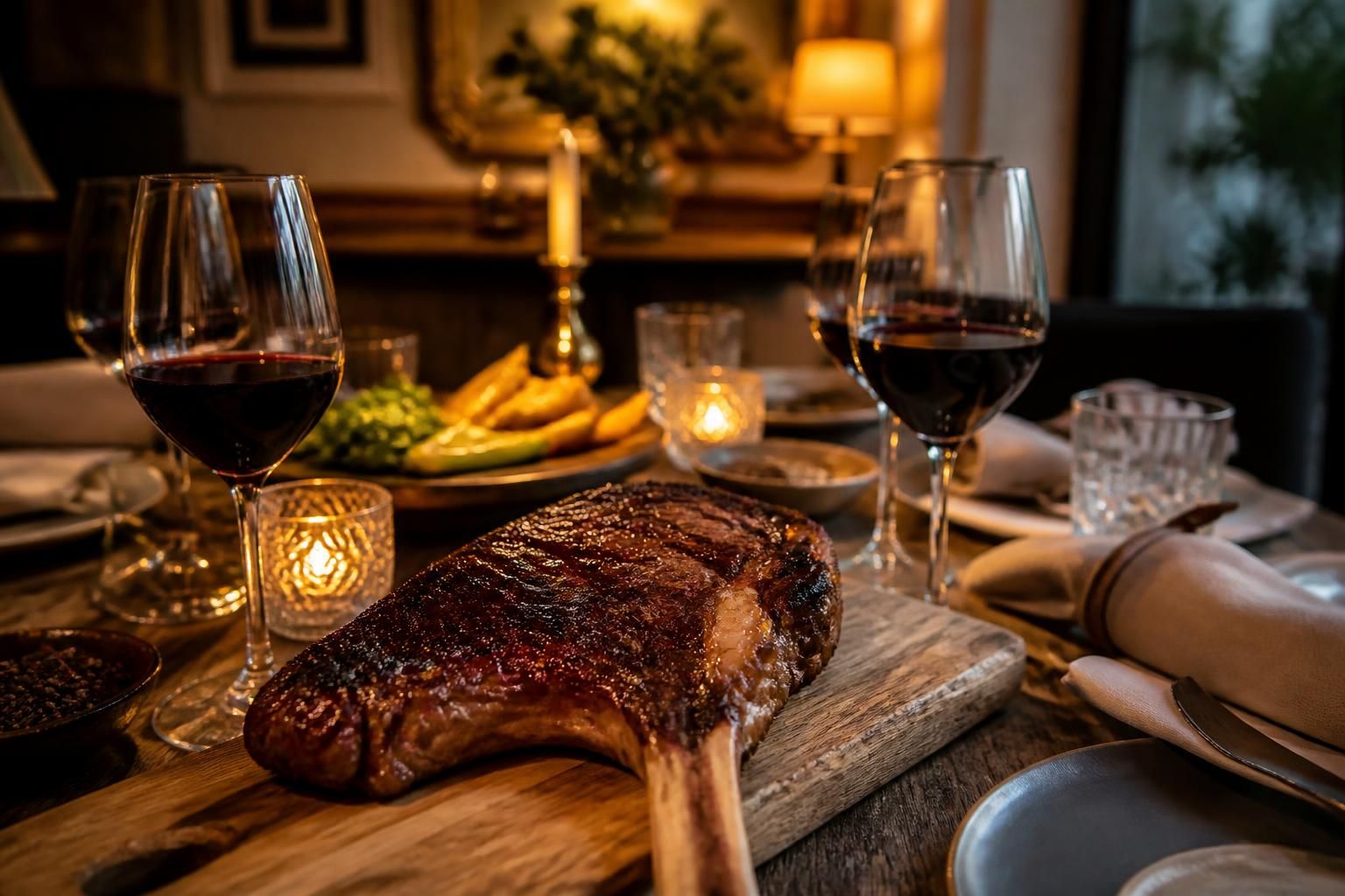 découvrez comment sublimer votre côte de bœuf grâce à nos accords mets-vins parfaitement choisis pour réveiller toutes les saveurs de votre plat.