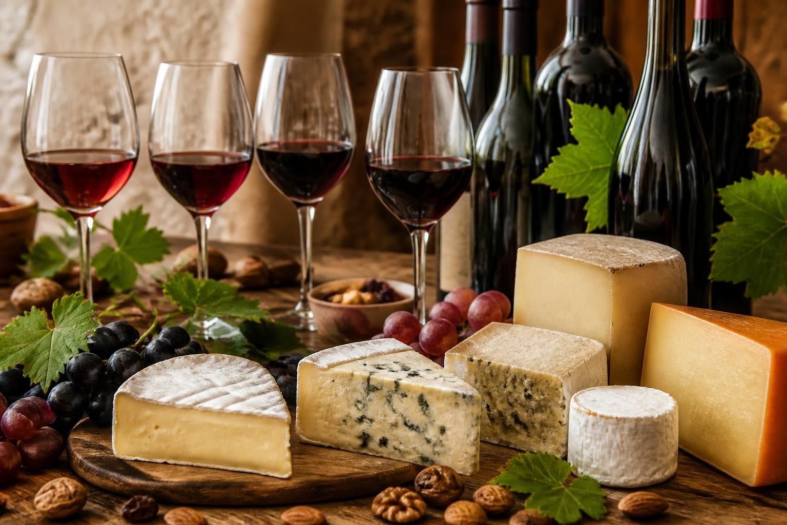 découvrez comment choisir le vin rouge parfait pour sublimer vos fromages et créer des accords gourmands et harmonieux à chaque dégustation.