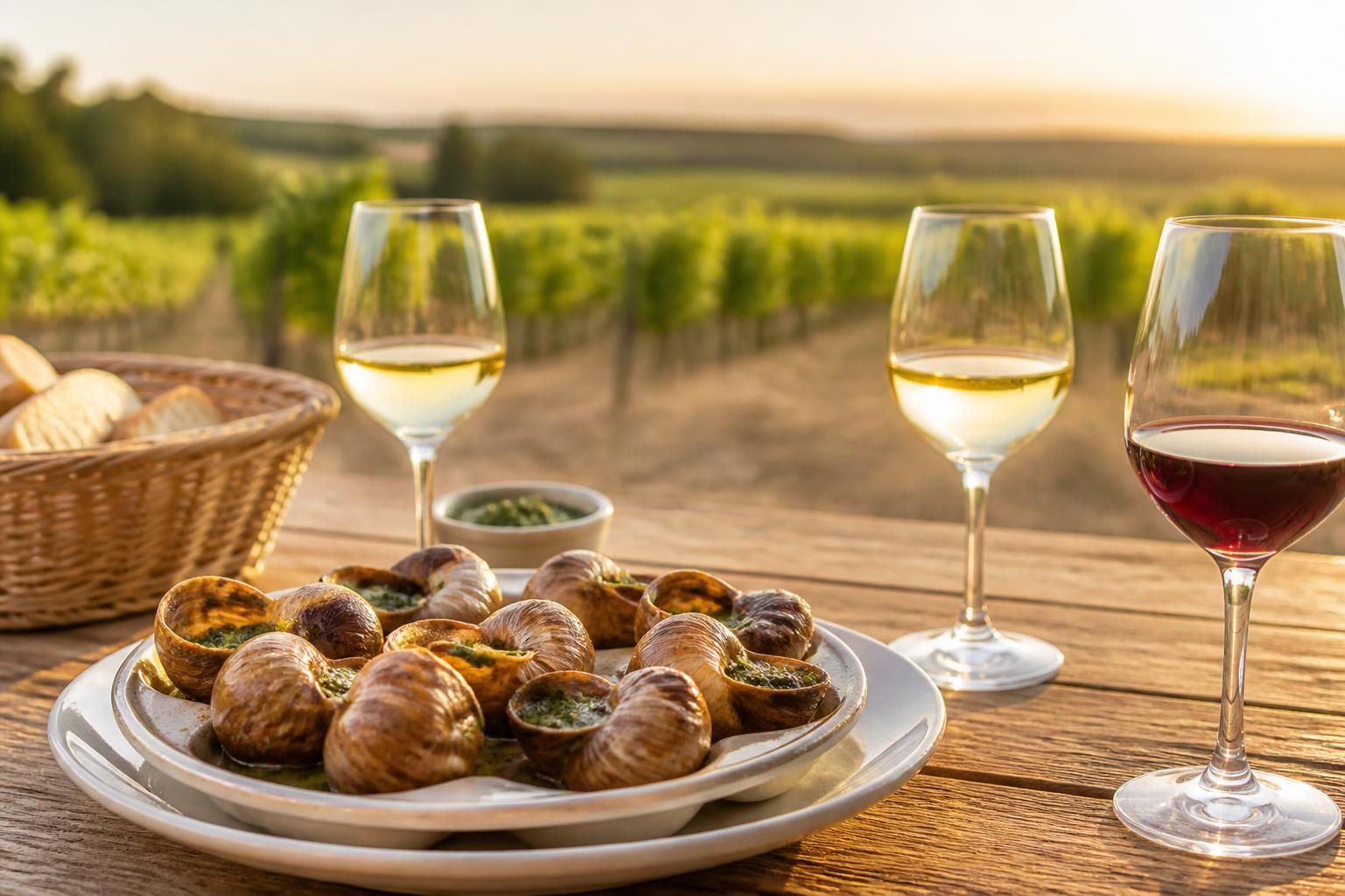 découvrez comment associer escargots et vins pour créer un mariage de saveurs exceptionnel et surprendre vos papilles avec cet accord parfait.