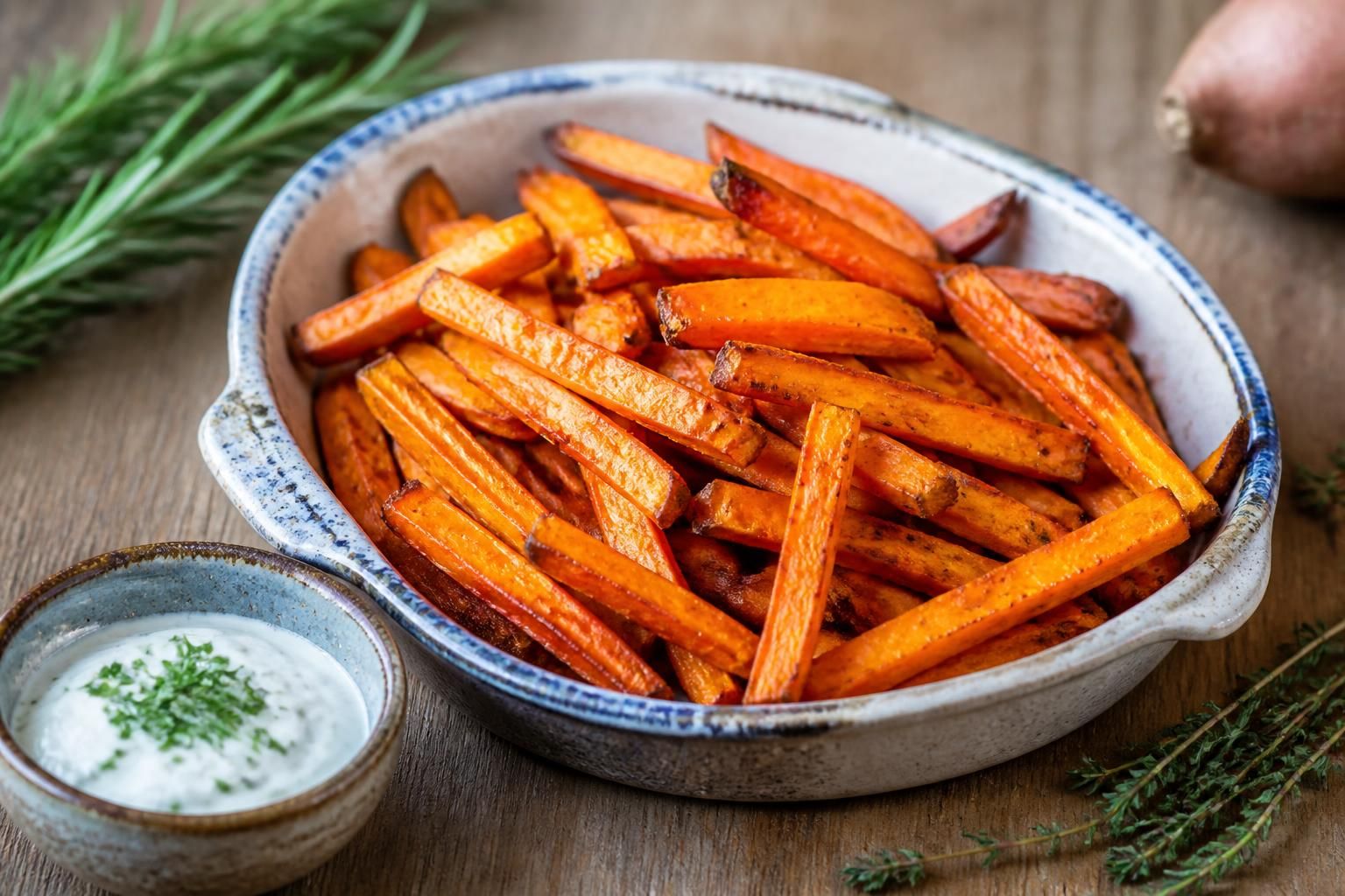 découvrez notre recette facile et saine de frites de patates douces au four, savoureuses et croustillantes, parfaites pour un encas gourmand et équilibré.