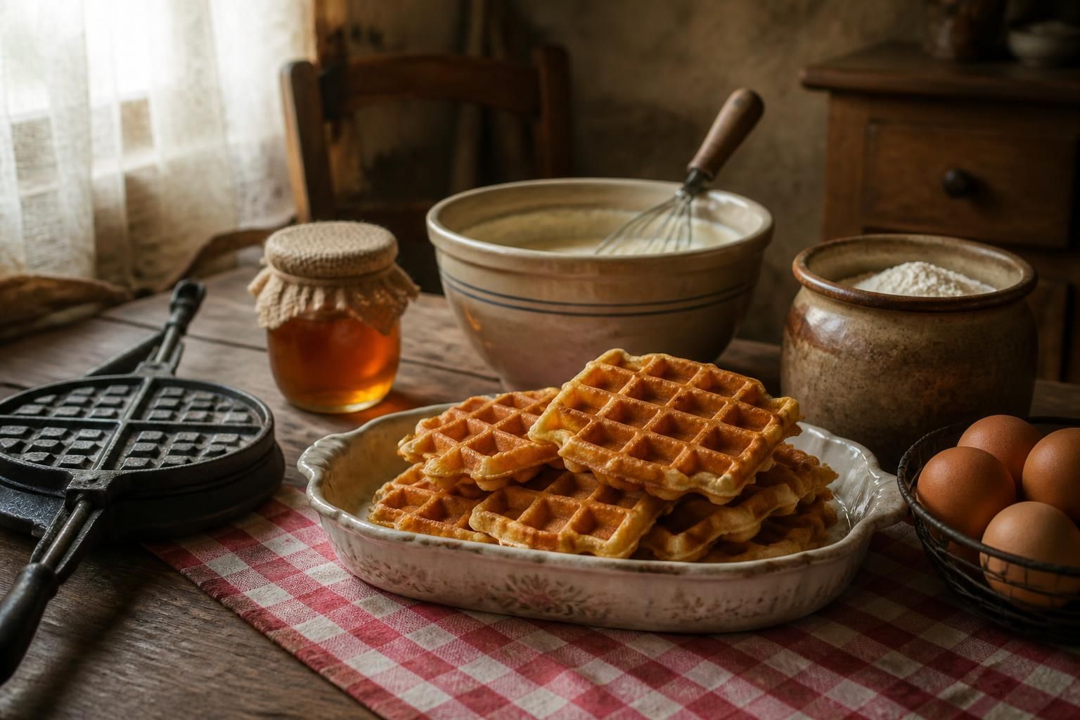 découvrez la recette traditionnelle de grand-mère pour des gaufres d'antan au goût authentique, croustillantes et savoureuses, parfaites pour un moment gourmand.