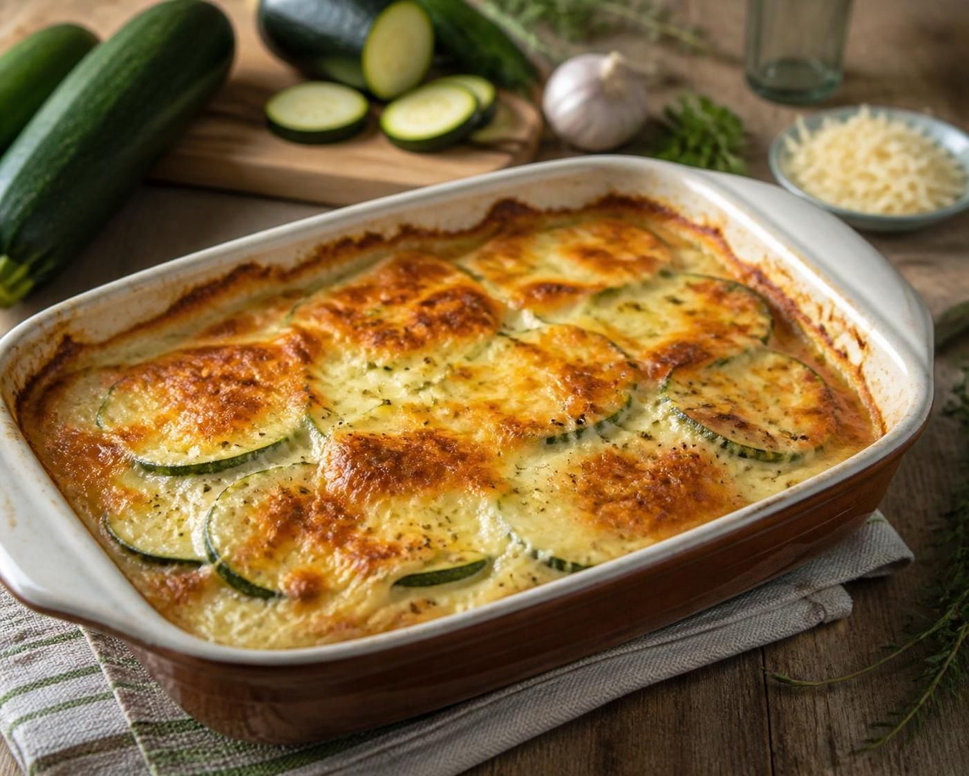 découvrez notre recette authentique et express de gratin de courgettes, idéale pour un repas savoureux et rapide à préparer. parfaite pour toutes les occasions !
