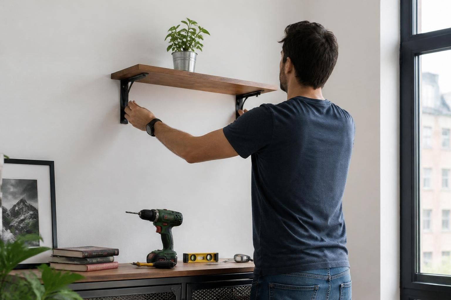 découvrez notre guide pratique pour installer facilement une étagère murale avec équerres, étape par étape, et optimisez votre espace de rangement en toute simplicité.