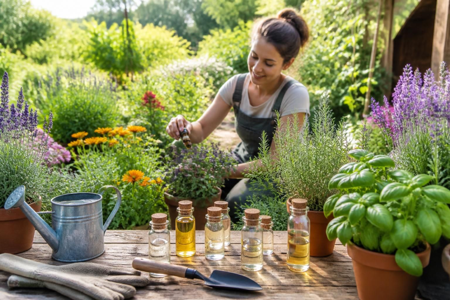 découvrez 4 secrets inattendus pour utiliser les huiles essentielles et chouchouter votre jardin avec efficacité. astuces naturelles pour un jardin sain et florissant.