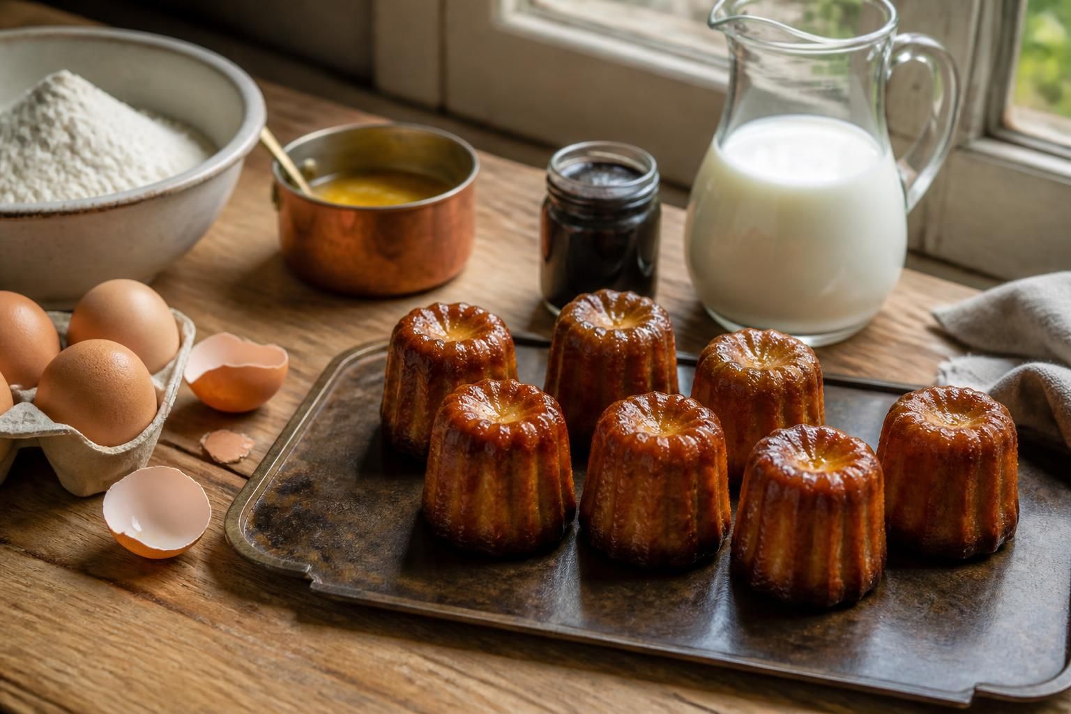 découvrez le véritable secret des cannelés de bordeaux, cette délicieuse spécialité française au goût unique et à la texture croustillante.