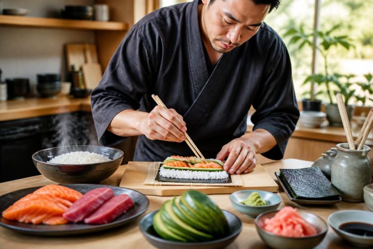 découvrez nos astuces et techniques pour maîtriser l'art du sushi fait maison et impressionner vos invités avec des réalisations savoureuses et authentiques.