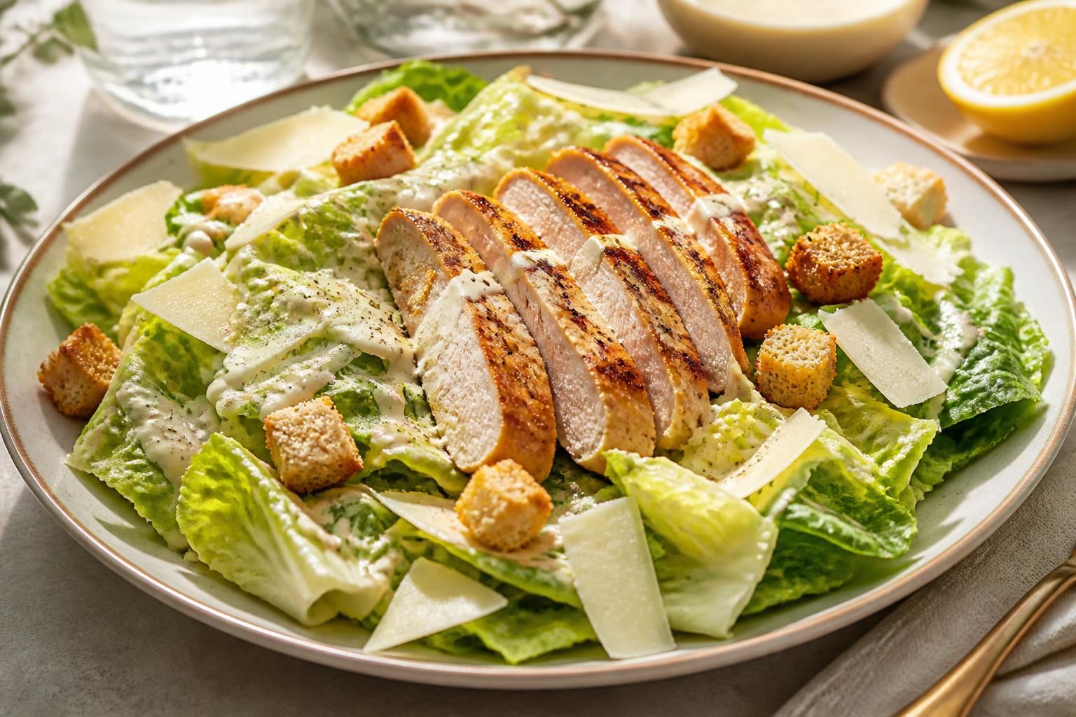 découvrez notre recette facile et savoureuse de salade césar authentique, parfaite pour un repas sain et gourmand au quotidien.