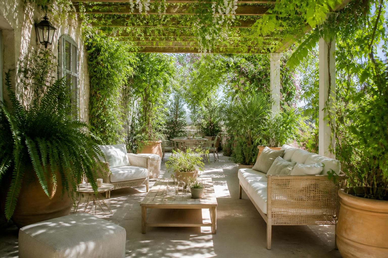 découvrez comment créer une terrasse ombragée et rafraîchissante grâce à des astuces alliant plantes verdoyantes et pergolas élégantes pour un espace extérieur convivial et agréable.