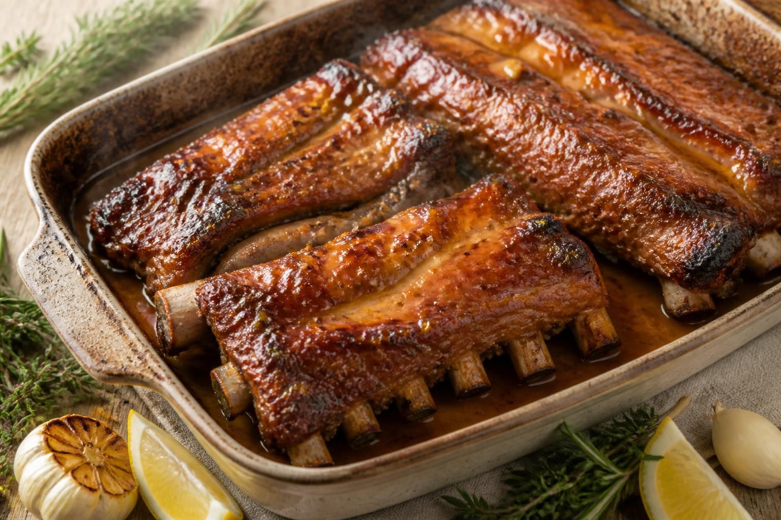 découvrez notre recette facile et savoureuse de travers de porc fondants au four, idéale pour un repas gourmand à réaliser chez vous.