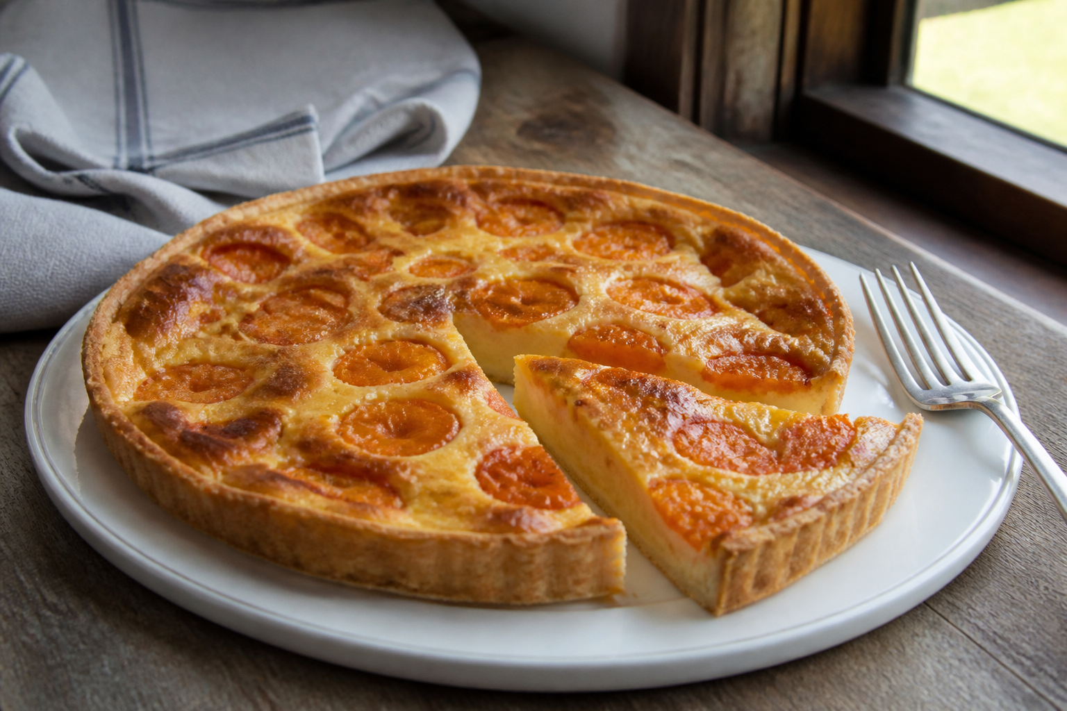 Abricots sur pâte feuilletée : le dessert qui détrône le clafoutis