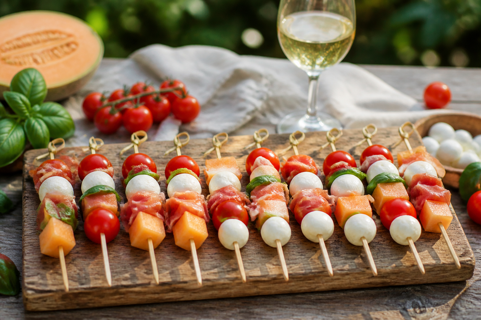 Apéro : 10 brochettes à préparer en 15 minutes