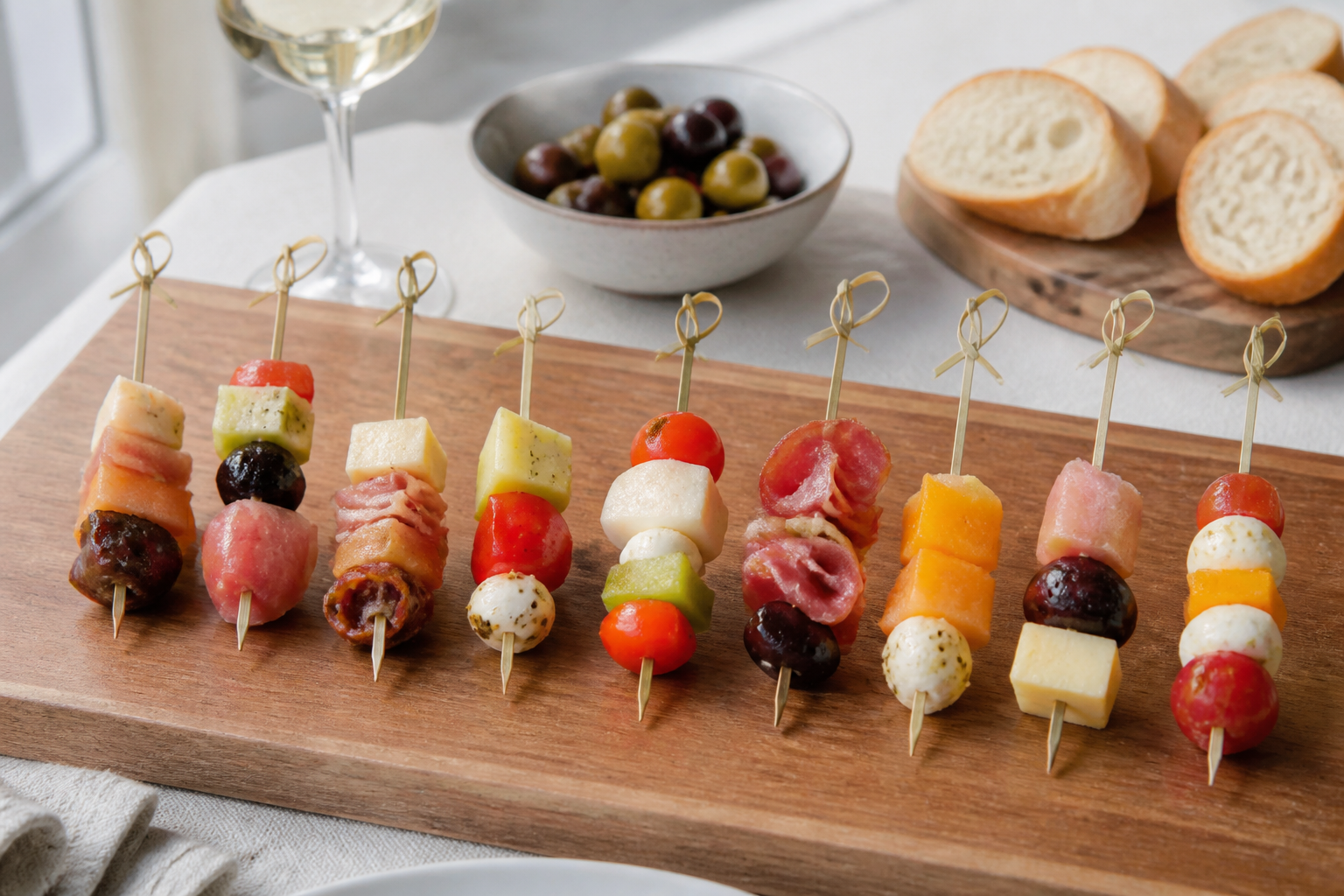 Apéro : 10 brochettes à préparer en 15 minutes