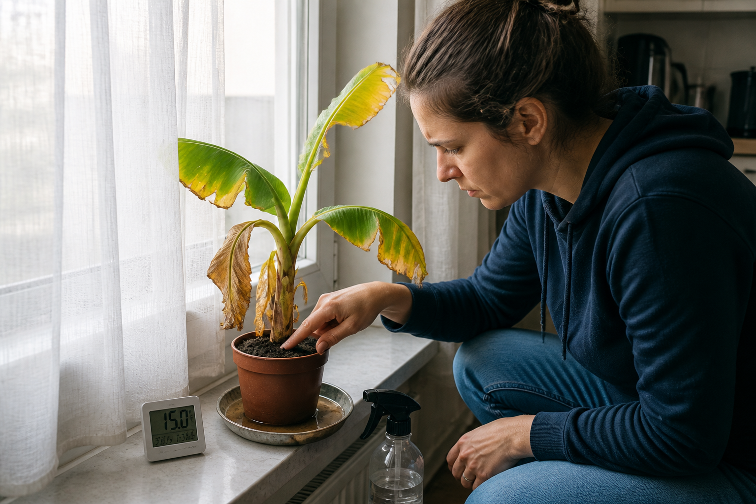 Bananier qui ne pousse pas : les causes et les remèdes