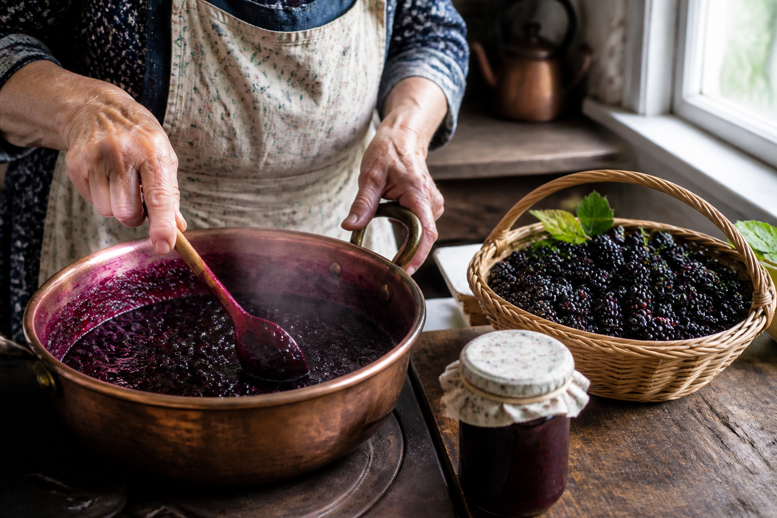 Confiture de mûres : la méthode de grand-mère