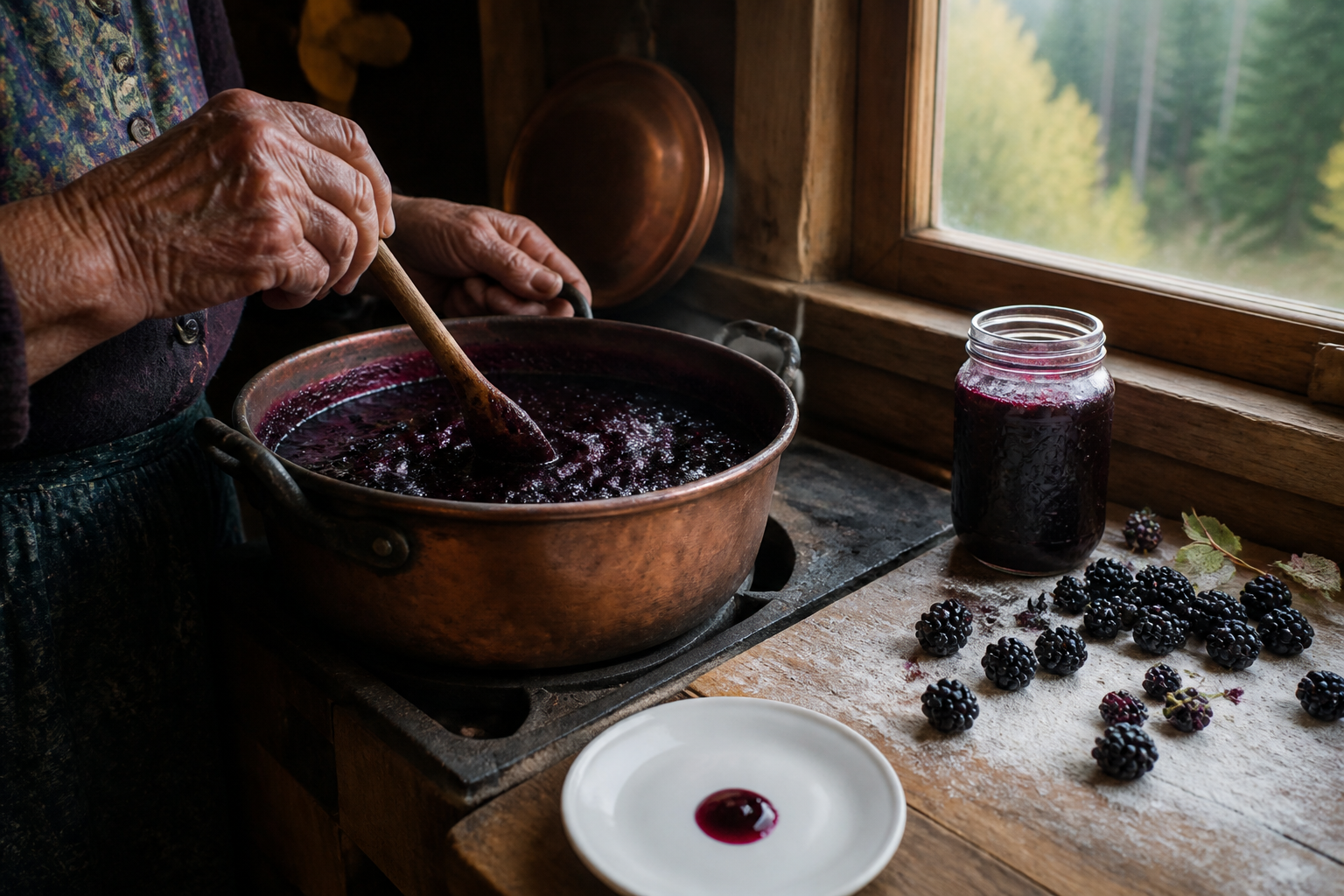 Confiture de mûres : la méthode de grand-mère
