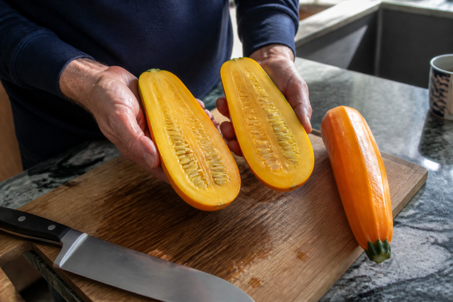 Courgette orange : peut-on la manger sans risque ?