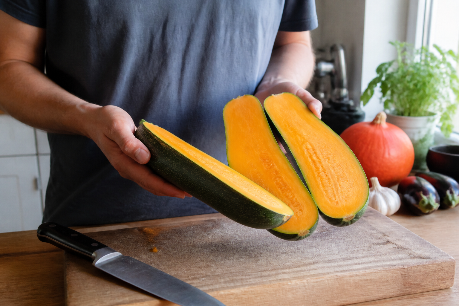 Courgette orange : peut-on la manger sans risque ?