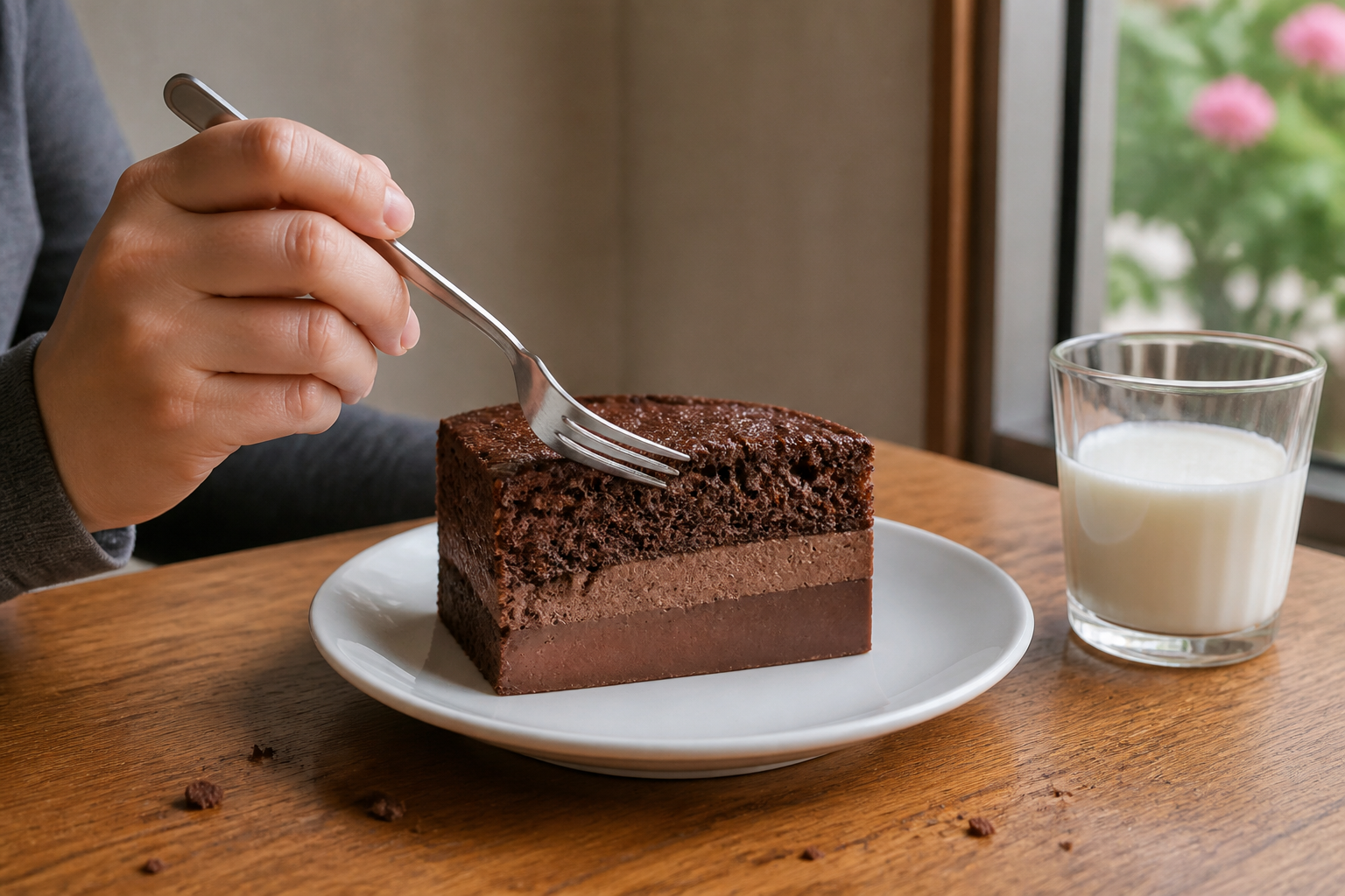 Gâteau au chocolat sans pétrissage : la recette magique