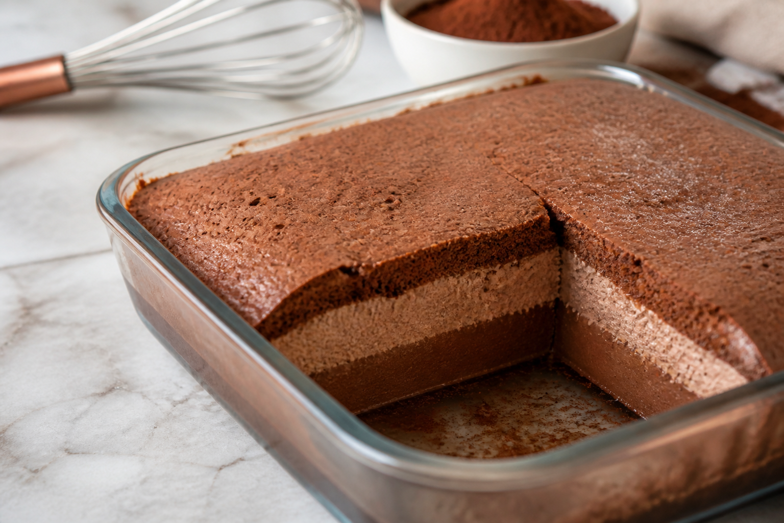 Gâteau au chocolat sans pétrissage : la recette magique