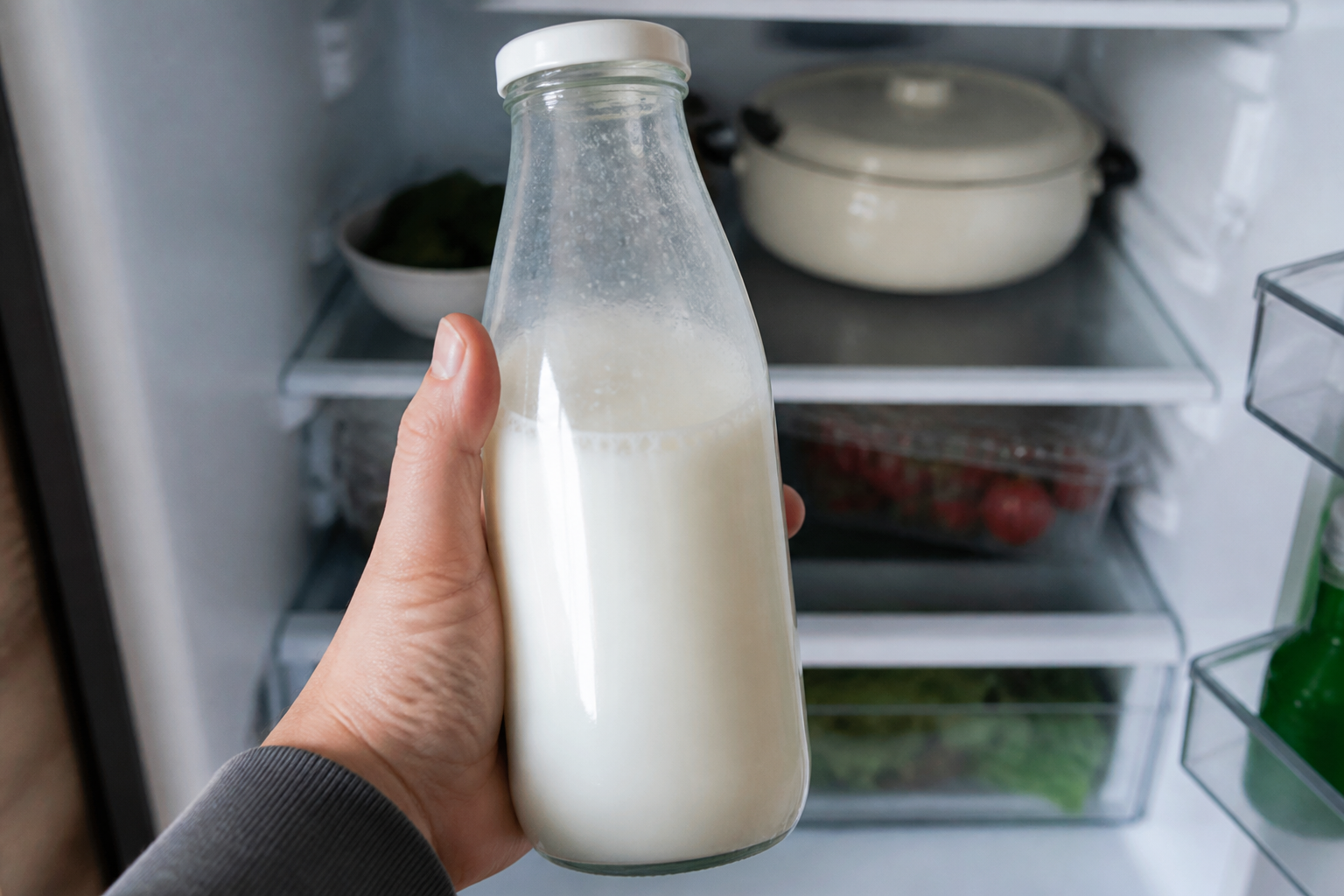 Kéfir au frigo : combien de jours sans risque ?