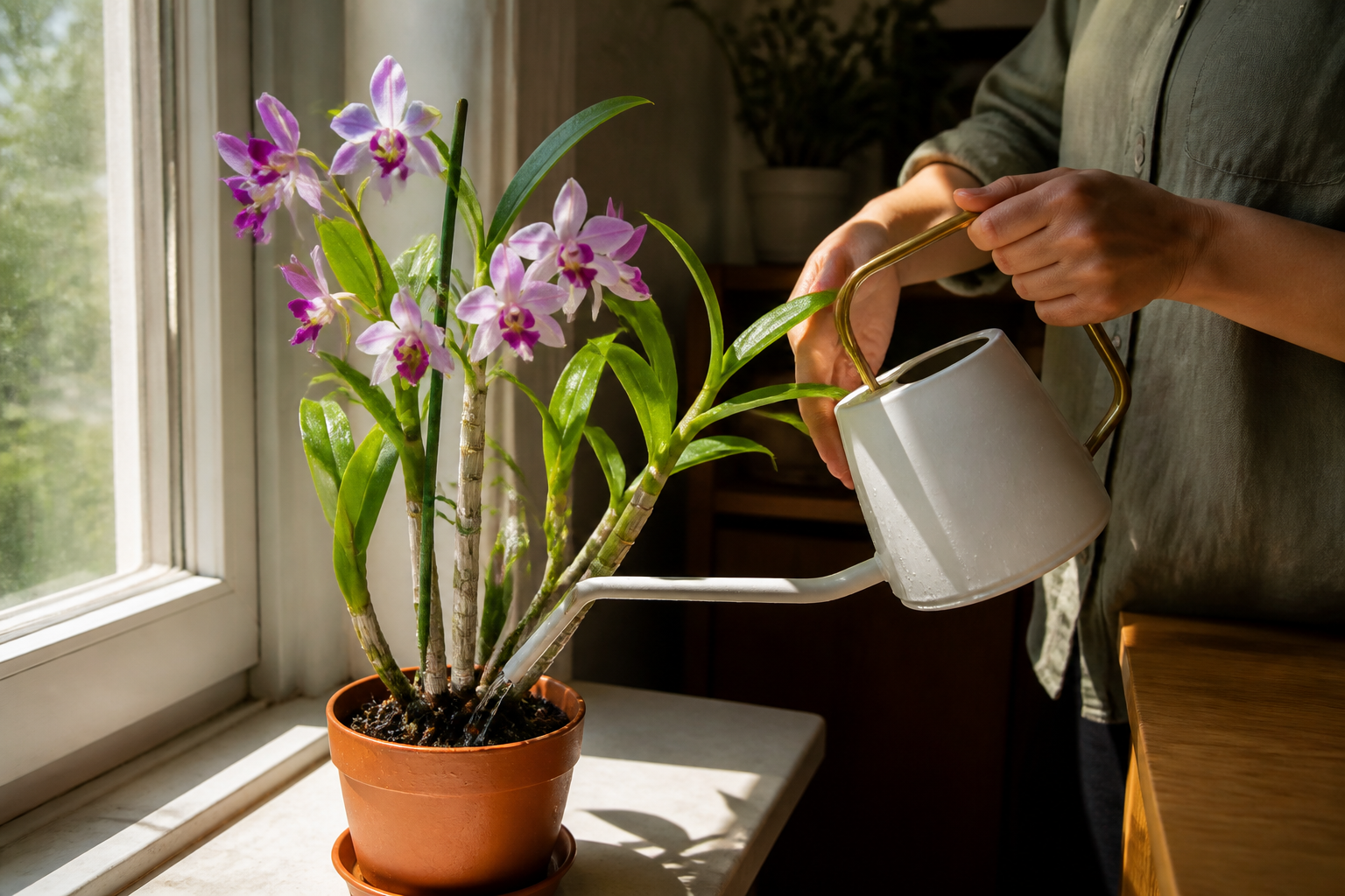 Orchidée bambou : les secrets d'un entretien réussi