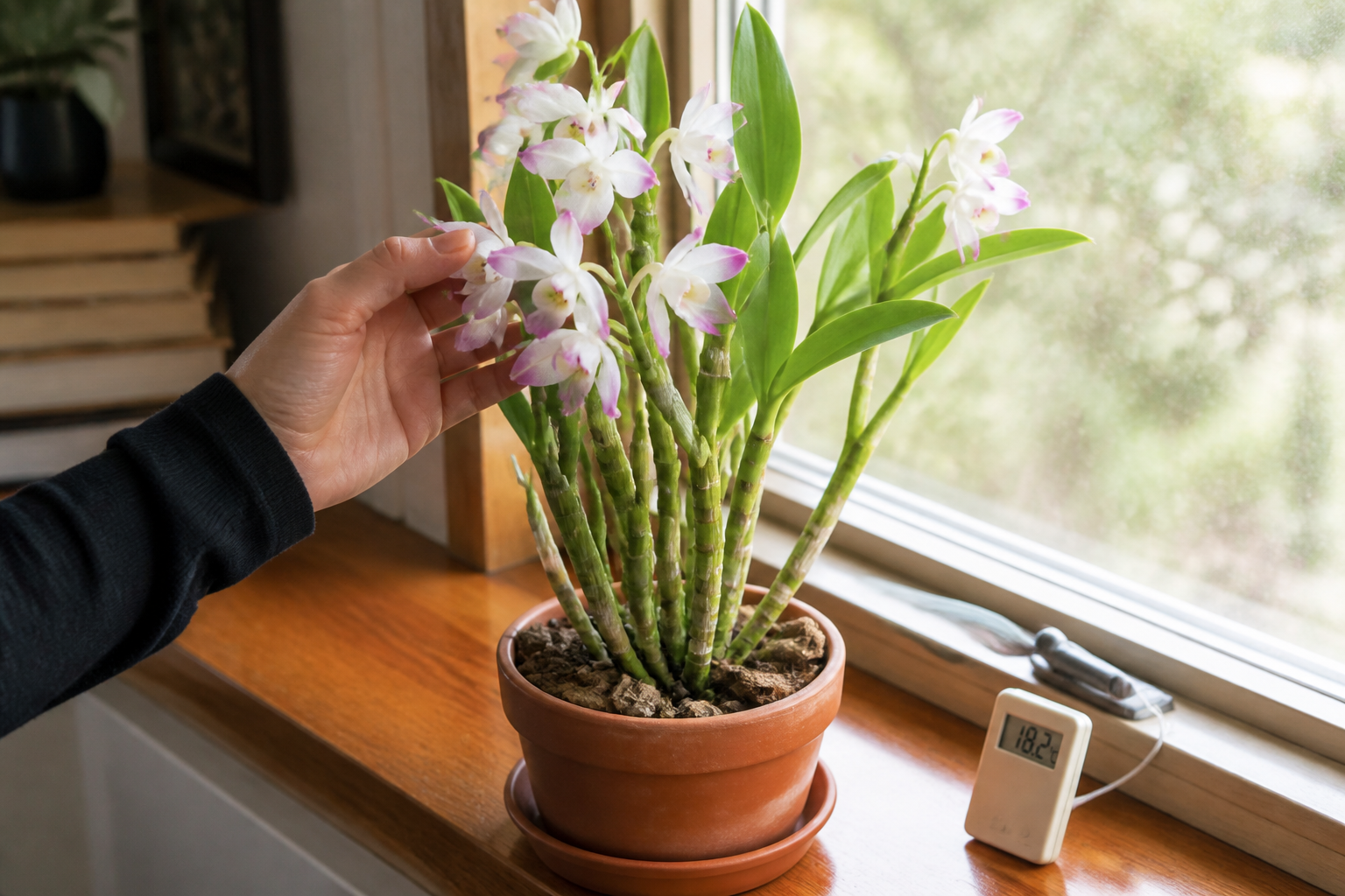 Orchidée bambou : les secrets d'un entretien réussi