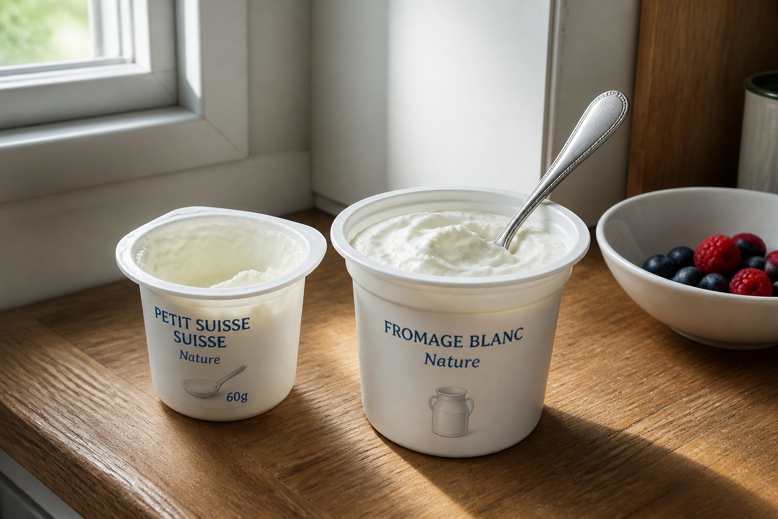 Petit suisse ou fromage blanc : les vraies différences