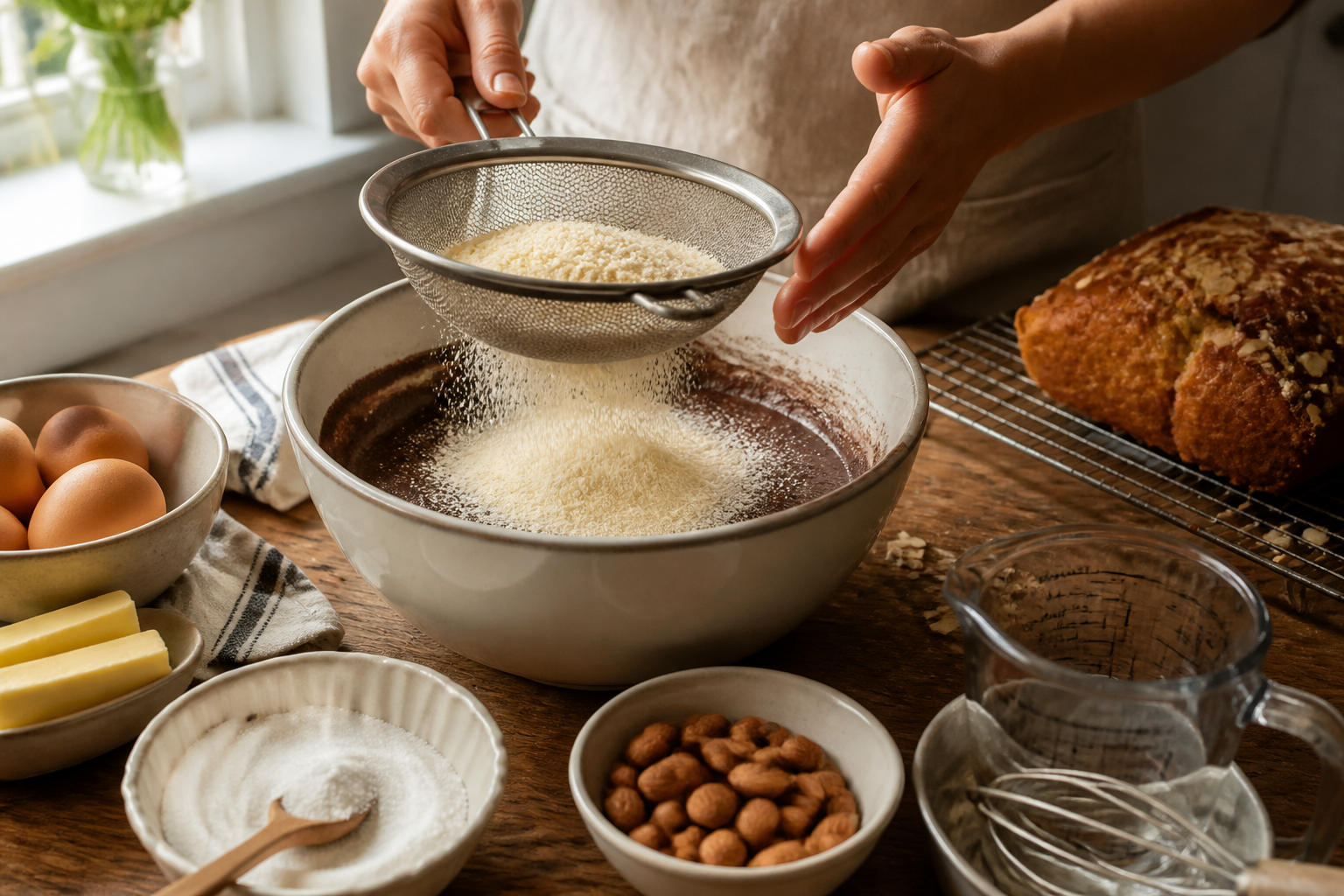 Poudre d'amande dans les gâteaux : le geste qui change tout