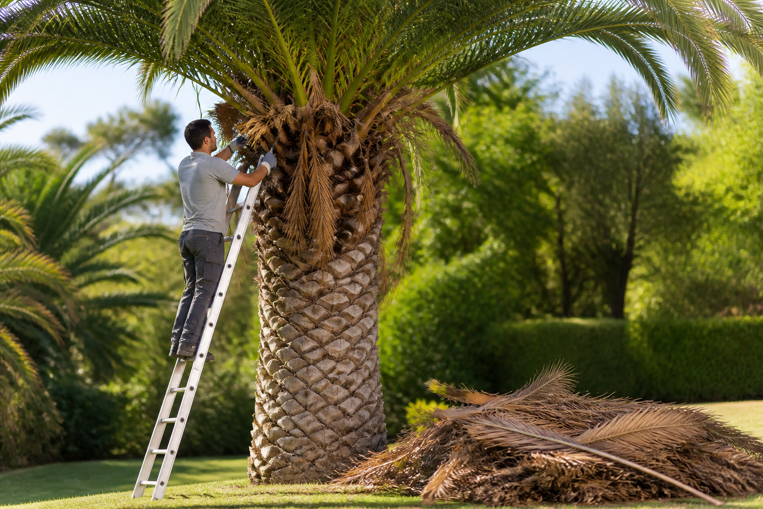Quand tailler un palmier pour une croissance optimale ?