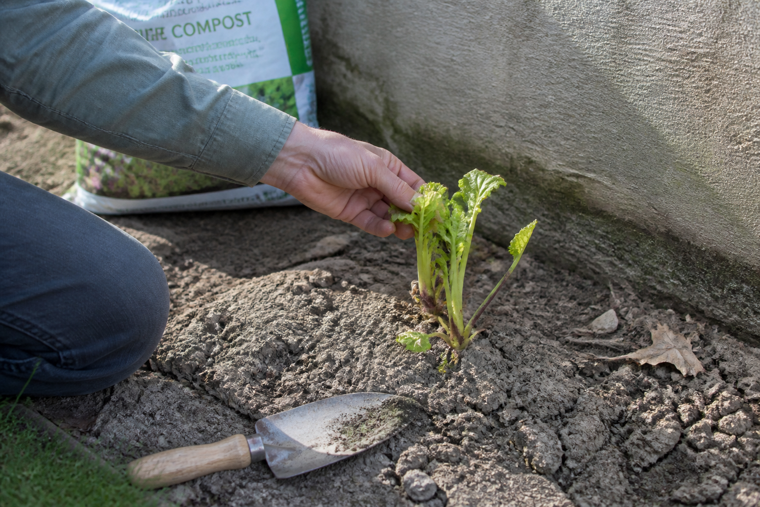 Rhubarbe qui ne pousse pas : les solutions pour la sauver