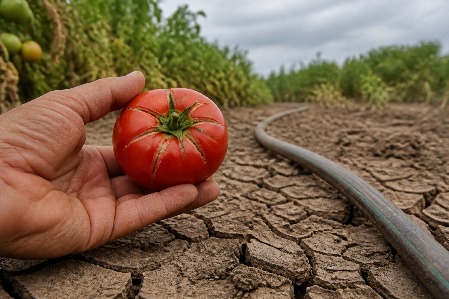 Tomates qui éclatent : l'erreur d'arrosage à éviter