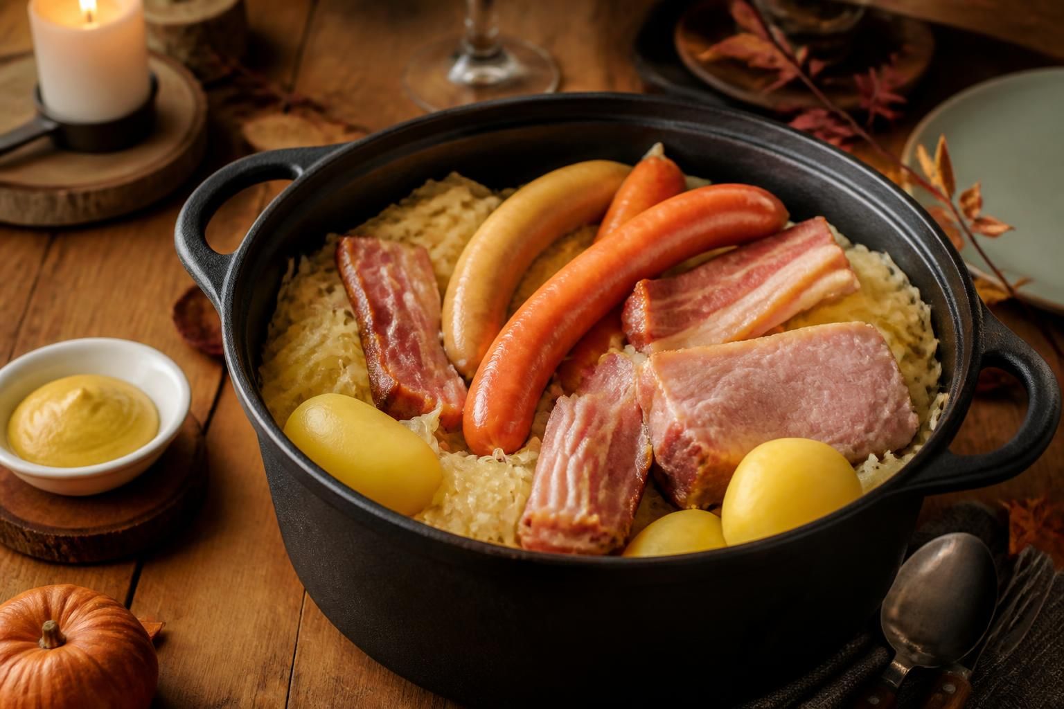 découvrez notre recette facile de choucroute alsacienne maison pour un plat savoureux et authentique à partager en famille.