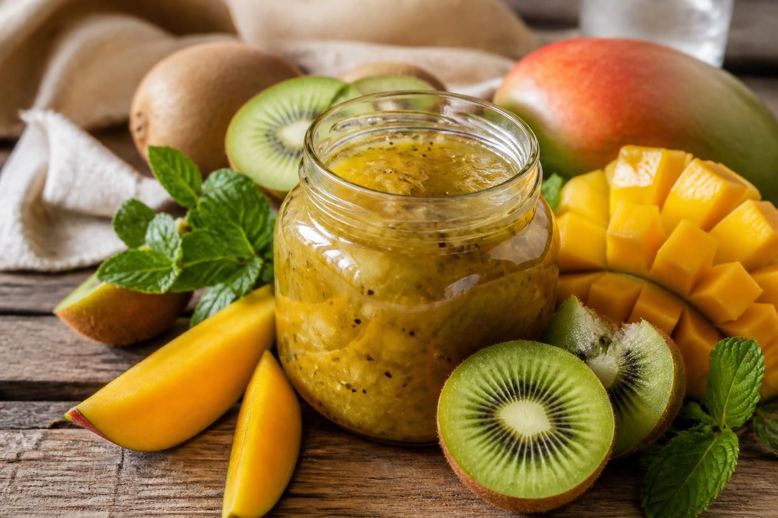 découvrez la recette authentique de grand-mère pour une confiture maison kiwi-mangue au goût inoubliable, simple à réaliser et pleine de saveurs exotiques.