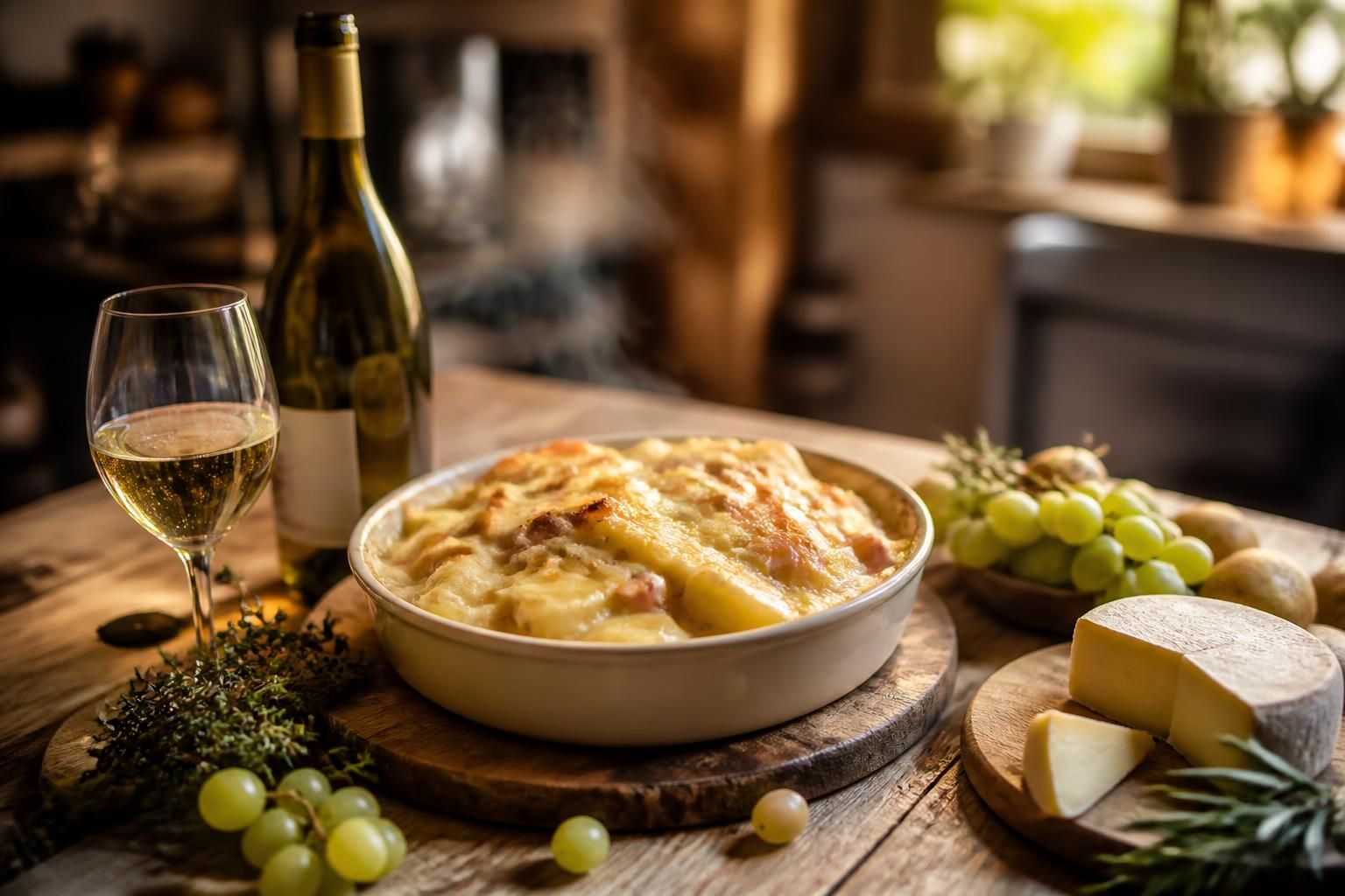 découvrez quel vin choisir pour sublimer votre tartiflette et rendre votre repas encore plus savoureux. conseils et astuces pour un accord parfait.
