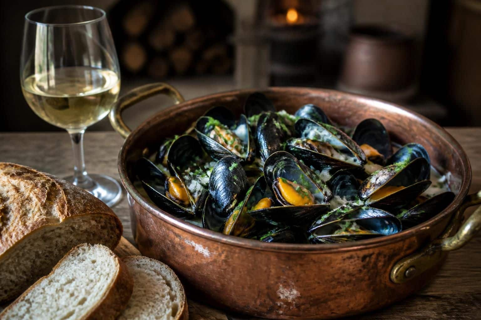 découvrez la recette traditionnelle des moules marinières, un secret savoureux de grand-mère pour des plats authentiques et délicieux.