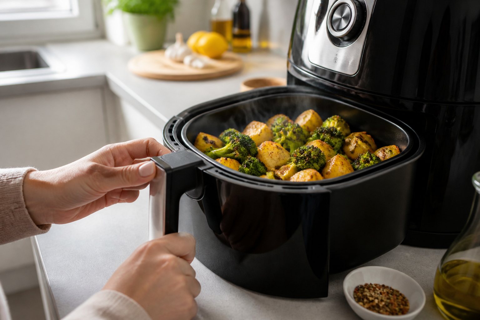 Légumes à l’air fryer : cuisson, assaisonnement et erreurs à éviter