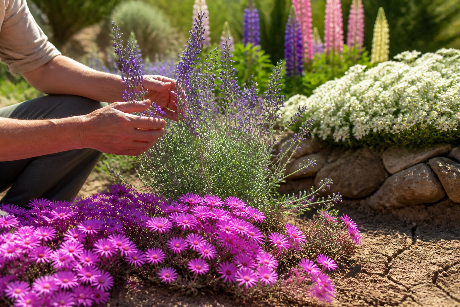 Plantes vivaces plein soleil : variétés faciles et conseils d’entretien